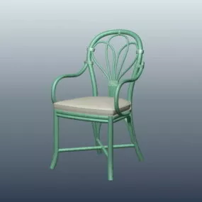 Country Accent Chair 3d model