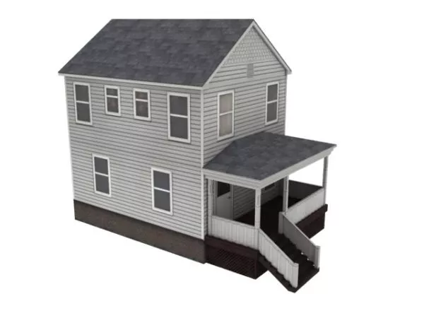 Country Style House 3d model Country Style House 3d model