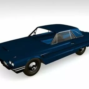 Coupe Convertible Car 3d model
