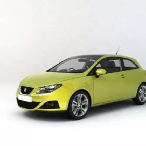 Coupe Hatchback Car 3d model