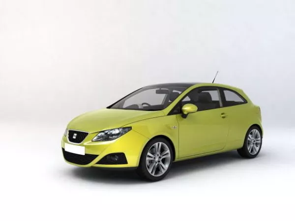 Coupe Hatchback Car 3d model Coupe Hatchback Car 3d model