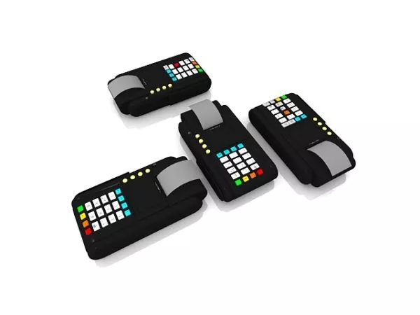 Credit Card Machines Terminals 3d model Credit Card Machines Terminals 3d model