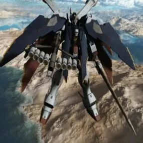 Character Gundam X-1 Full Cloth 3d model