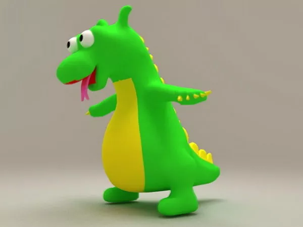 Dark Dragon Fighting 3d model