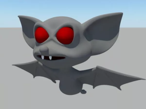 Flying Bat 3d model