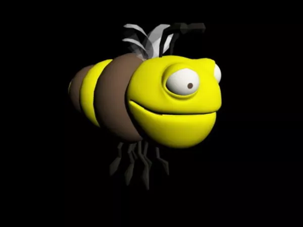 Character Cute Cartoon Bee 3d model Character Cute Cartoon Bee 3d model