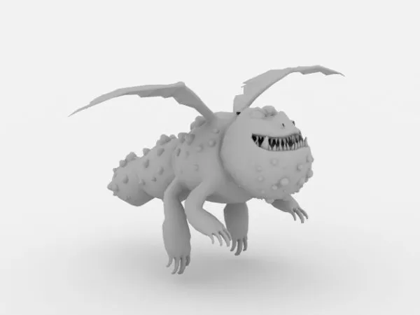 Cute Chibi Dragon 3d model Cute Chibi Dragon 3d model