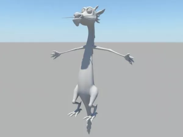 Dragon Armor Character 3d model
