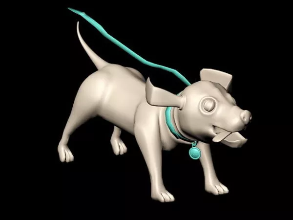 Cute Dog 3d model Cute Dog 3d model