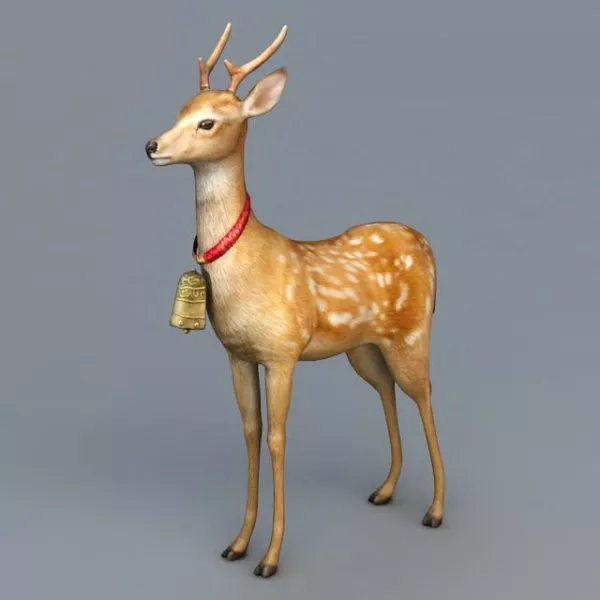 Cute Fawn 3d model Cute Fawn 3d model