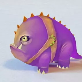 Cute Monster 3d model