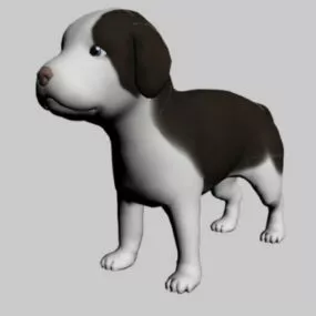 Cute Mutt 3d model