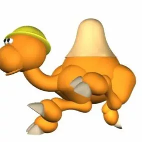 Toy Cute Cartoon Camel 3d model