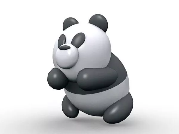Old Teddy Bear 3d model