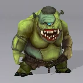 Cyclops Mythological Creature 3d model