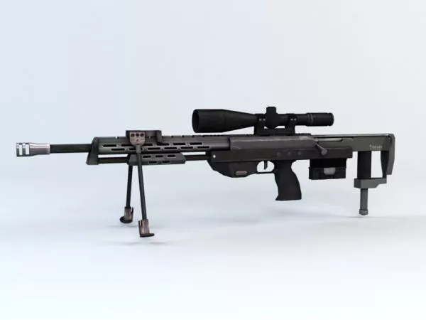Dsr Sniper Rifle 3d model Dsr Sniper Rifle 3d model