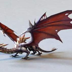 Dark Dragon 3d model