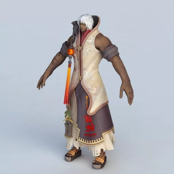 Dark Wizard Art 3d model Dark Wizard Art 3d model