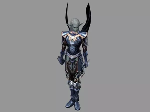 Shutter Robot Character 3d model