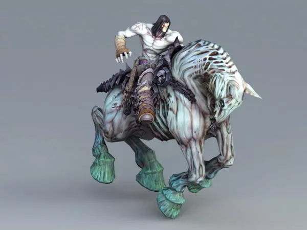 Darksiders Character 3d model Darksiders Character 3d model