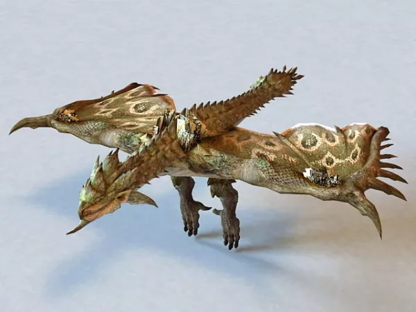 Death Dragon 3d model Death Dragon 3d model
