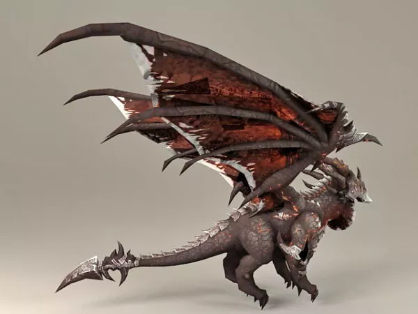Deathwing The Destroyer 3d model Deathwing The Destroyer 3d model