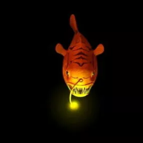 Deep-sea Anglerfish 3d model
