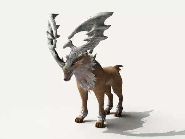 Deer Stag Rig 3d model Deer Stag Rig 3d model