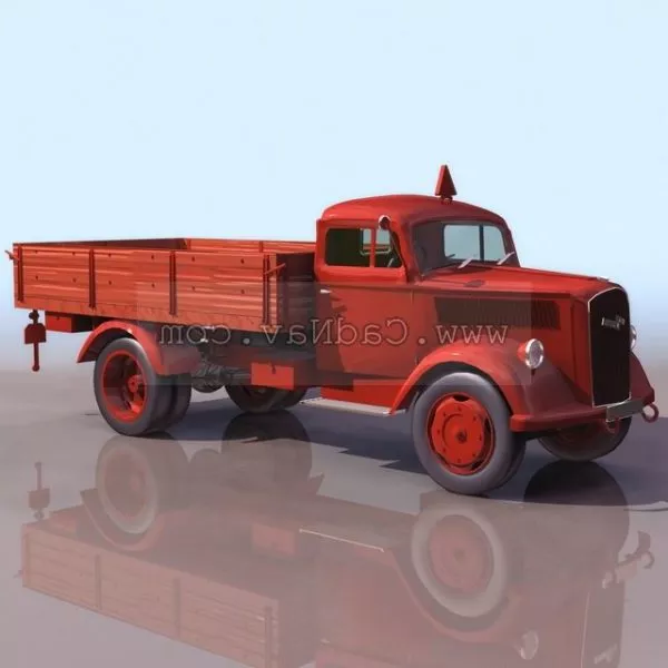 Semi Truck Freightliner With Cointainer 3d model