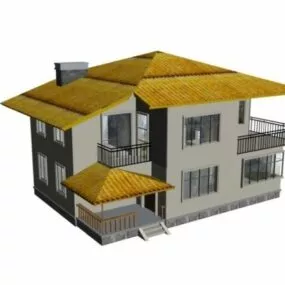 Deluxe Villa 3d model