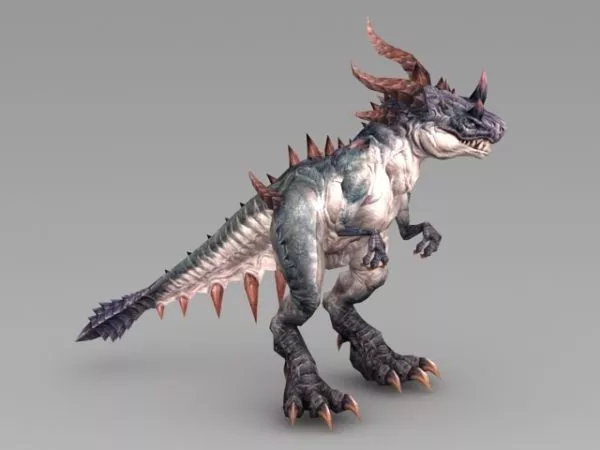 Demon Dinosaur 3d model Demon Dinosaur 3d model