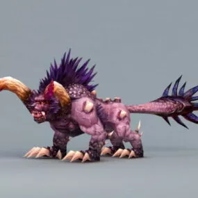 Demon Dog 3d model