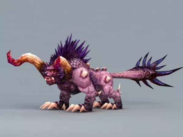 Little Demon Evil 3d model