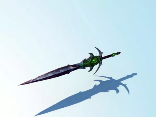 Demon Eye Sword 3d model Demon Eye Sword 3d model