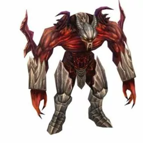 Demon By Crypt Lord Character 3d model