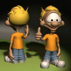 Dennis The Menace Cartoon Version 3d model