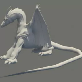 Desert Dragon 3d model