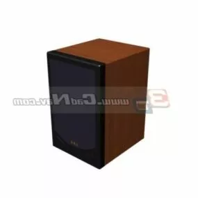 Desk Speaker Soundbox 3d model