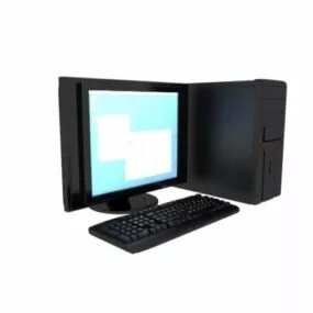 Desktop Computer 3d model