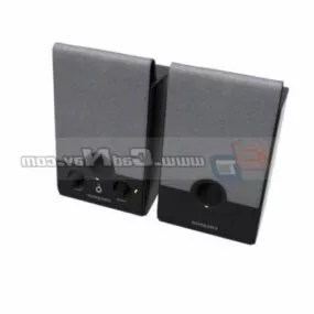 Desktop Computer Speakers 3d model