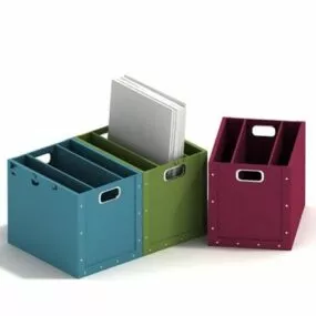 Desktop Folder Holders 3d model