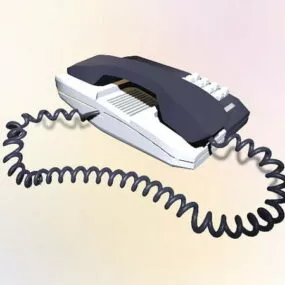 Desktop Telephone 3d model