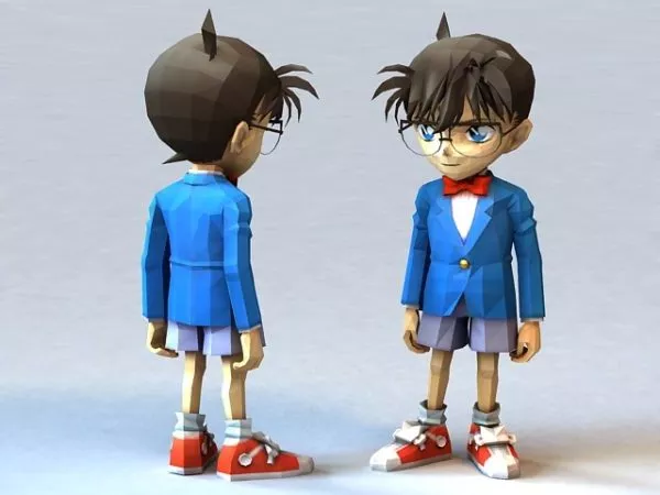 Detective Conan 3d model Detective Conan 3d model