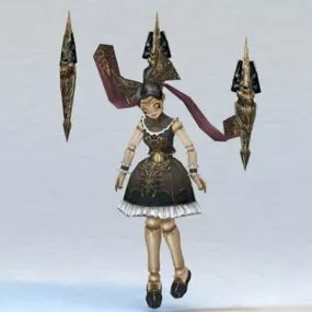 Devil Doll 3d model