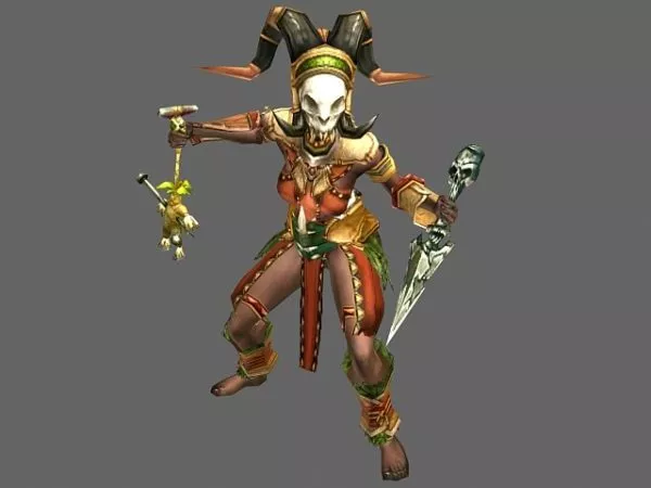 Female Doctor 3d model