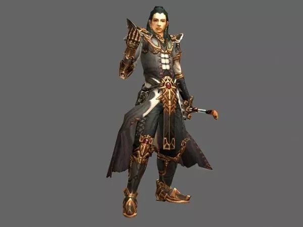 Diablo Iii Character Wizard Male 3d model Diablo Iii Character Wizard Male 3d model