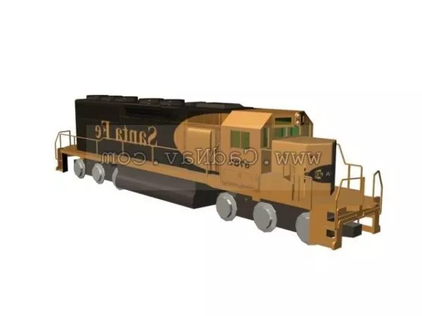 Maglev Train Transport 3d model