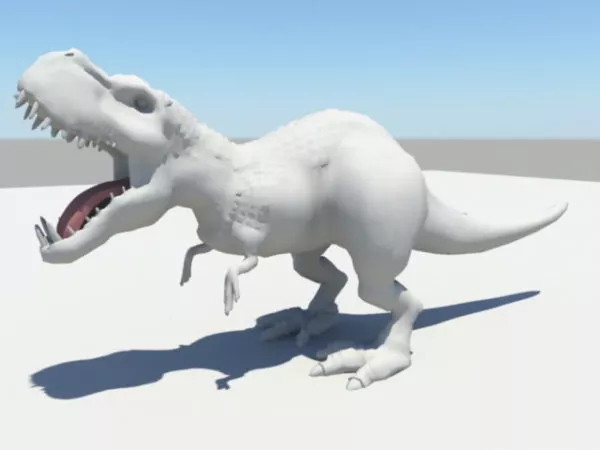 Muttaburrasaurus Dinosaur 3d model