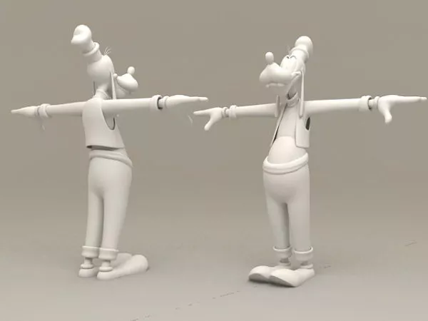 Realistic Boxer Dog 3d model