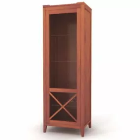 Furniture Display Cabinet Unit 3d model